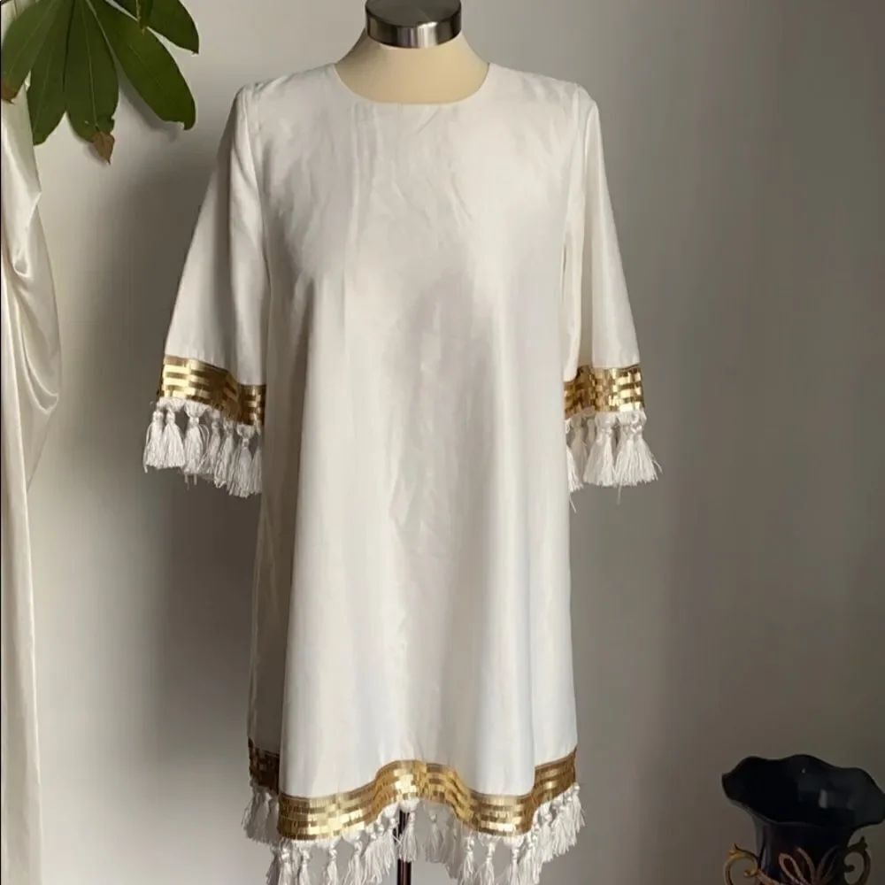 MESTIZA SHIMMY SHIMMY TASSEL DRESS - Picture 4 of 7